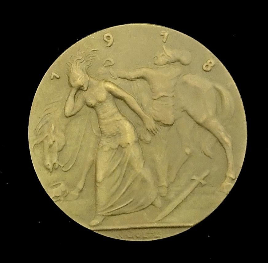 Medaille Deutschlands Lenker 1898 und 1918