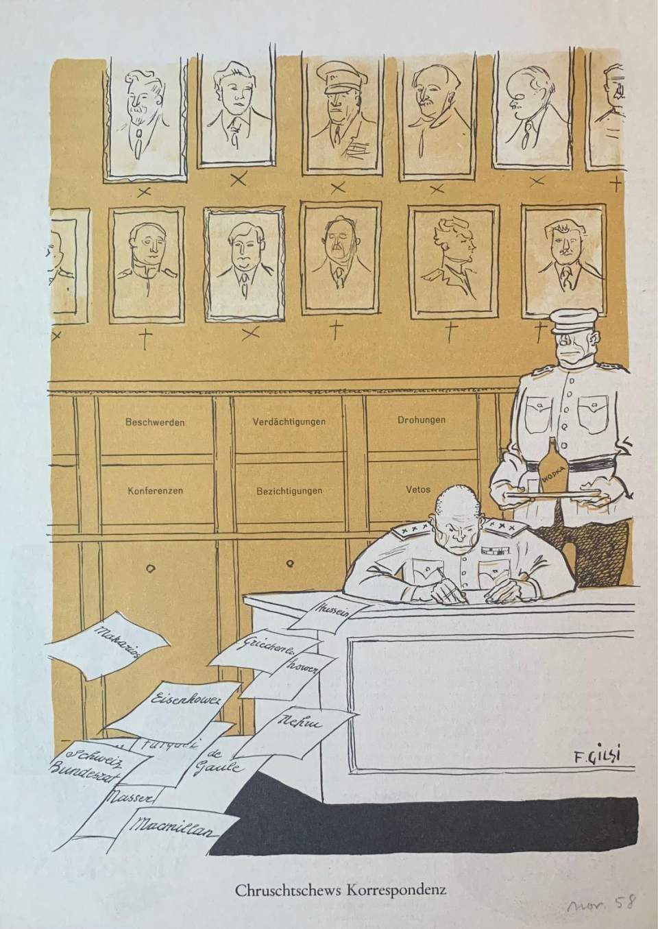 Chruschtschows Korrespondenz
