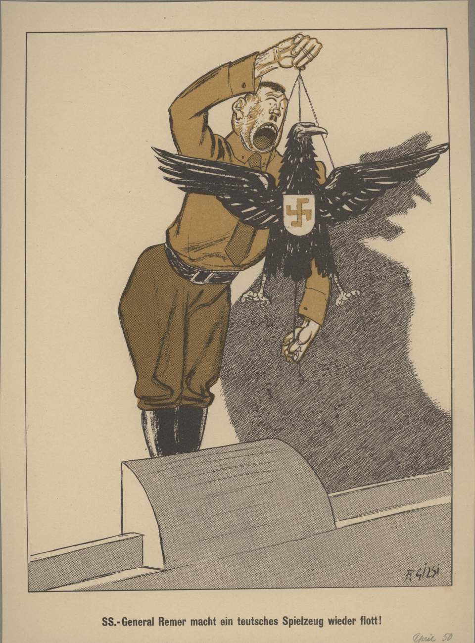 SS General Remer macht ein deutsches Spielzeug wieder flott!
