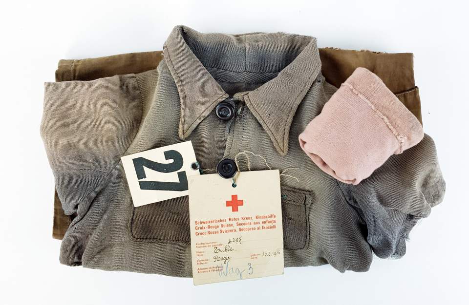 Kleidung Franzosen-Bub, Ausländerkind, 2. Weltkrieg (1943)
