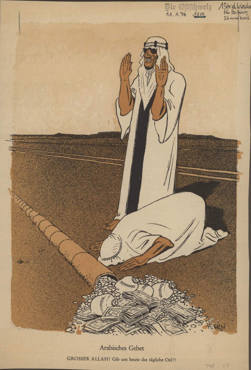 Arabisches Gebet