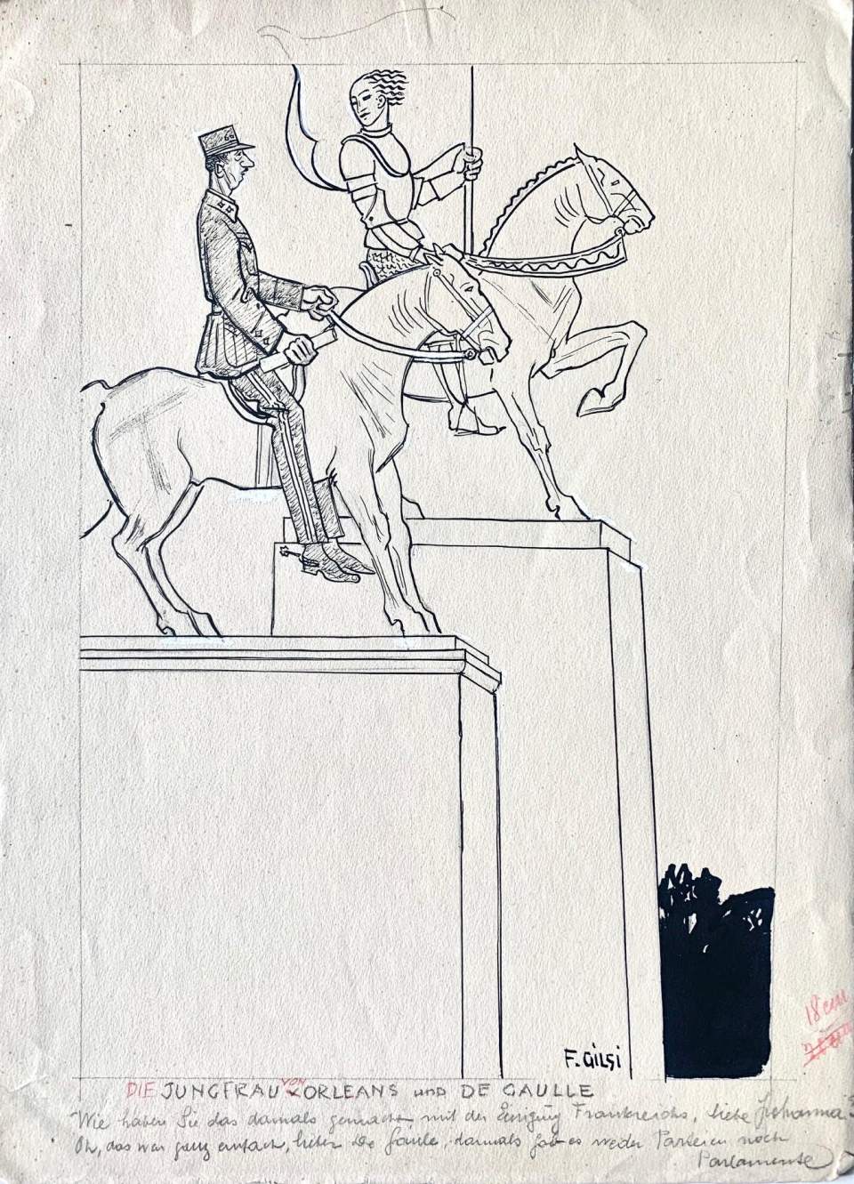Die Jungfrau von Orleans und De Gaulle