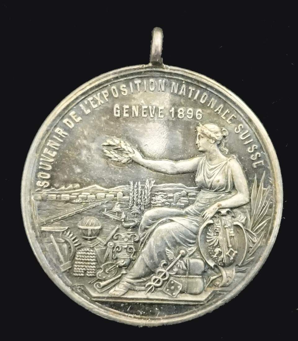 Medaille Landesausstellung Genf