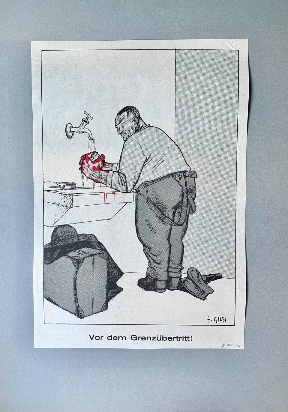 Vor dem Grenzübertritt!