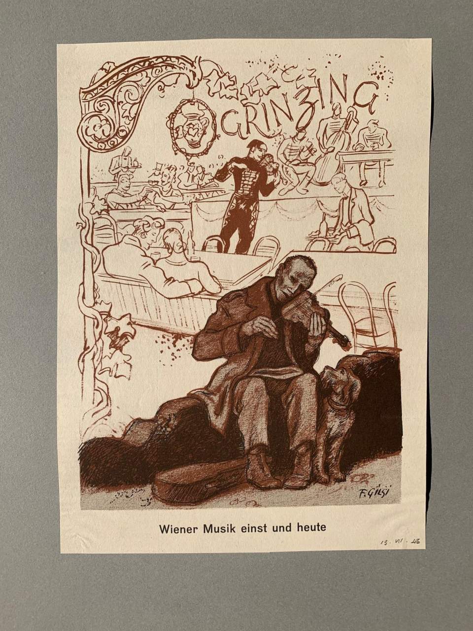 Wiener Musik einst und heute