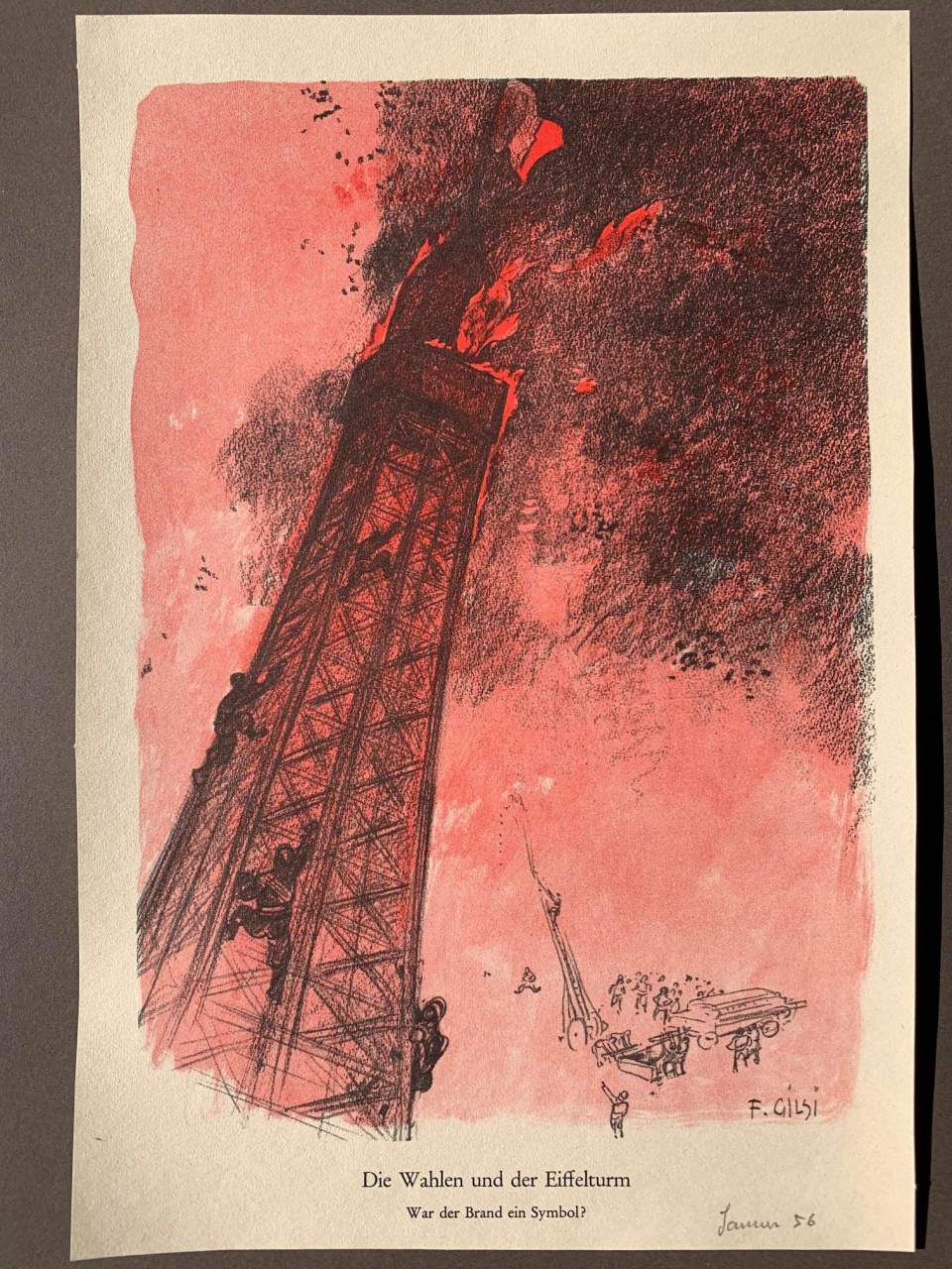Die Wahlen und der Eiffelturm