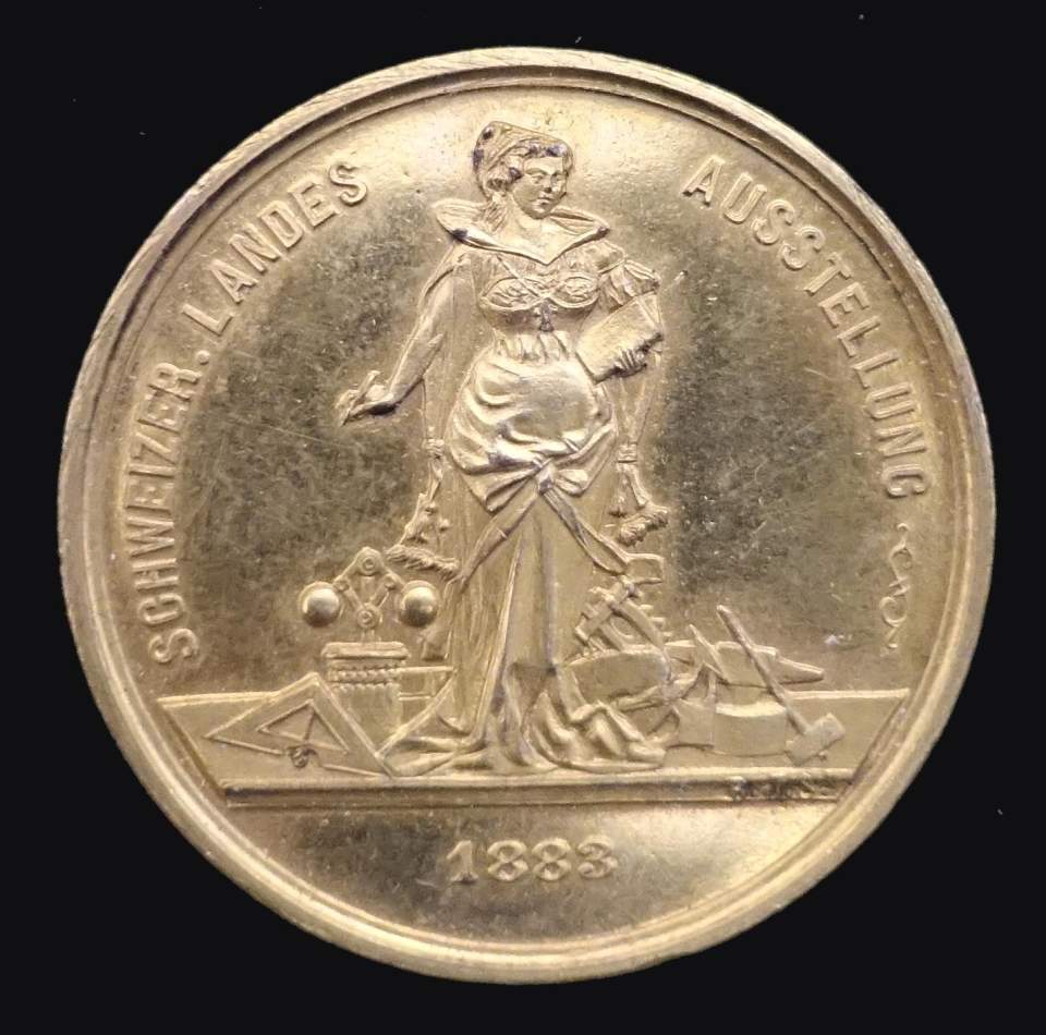 Medaille Landesausstellung Zürich