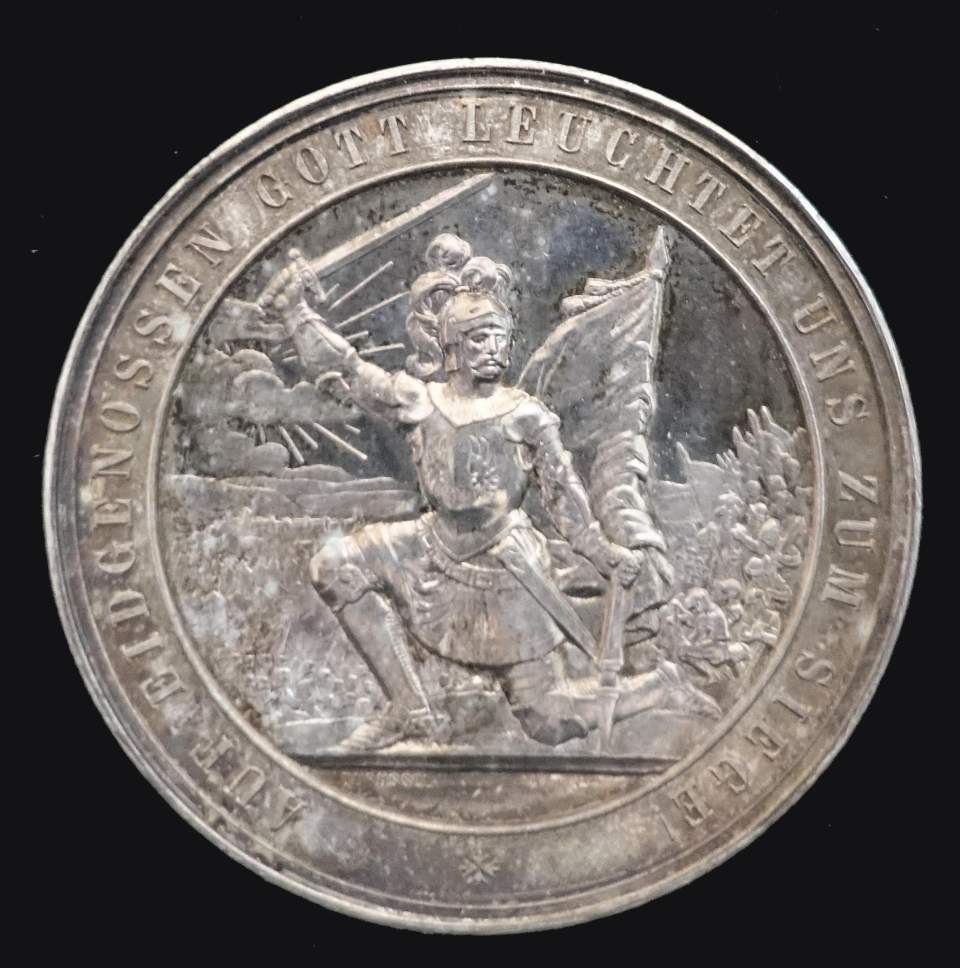 Medaille Schlachtfeier v. Murten
