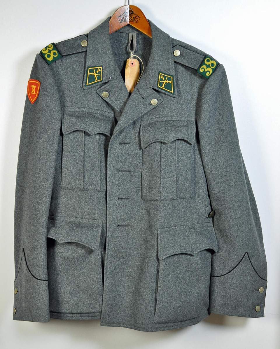 Uniform (Festungstruppen) Mitrailleur, Eidg. Ord. 1940


