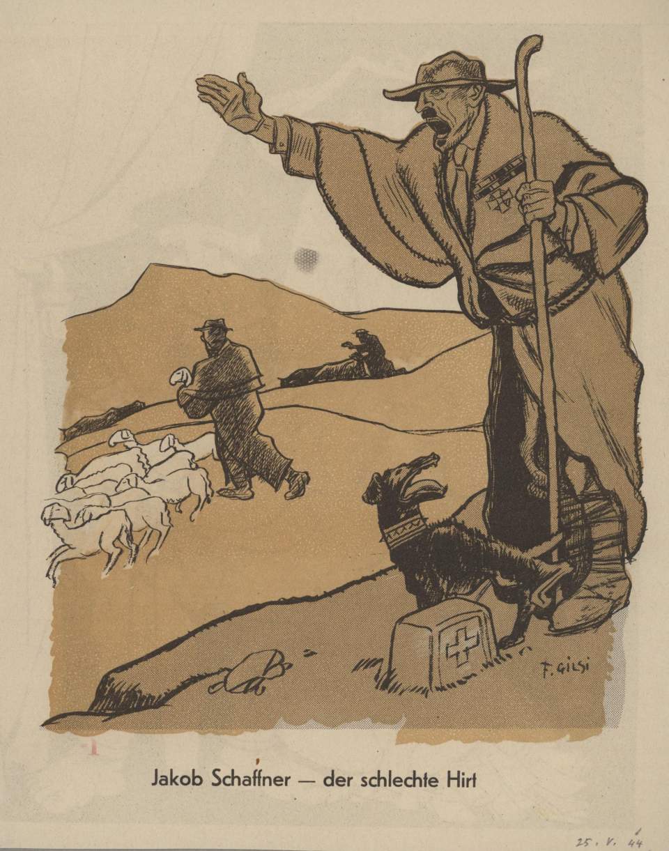 Jakob Schaffner - der schlechte Hirt