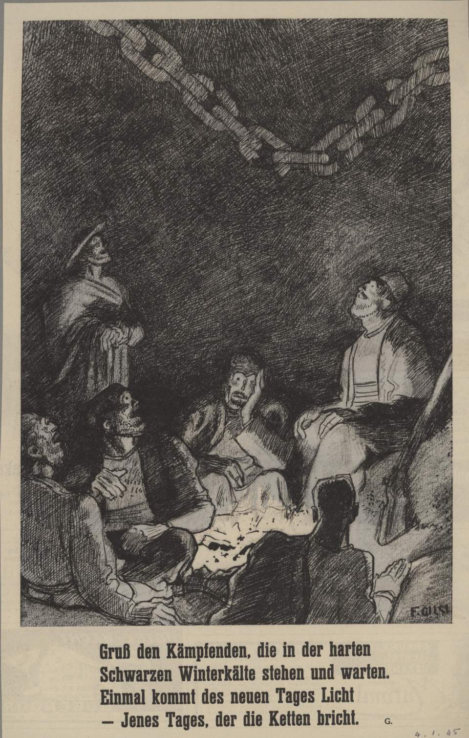 Gruss den Kämpfenden