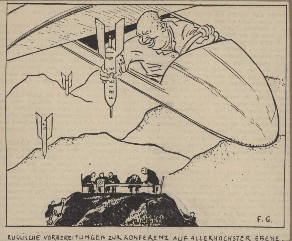 Russische Vorbereitungen zur Konferenz auf allerhöchster Ebene