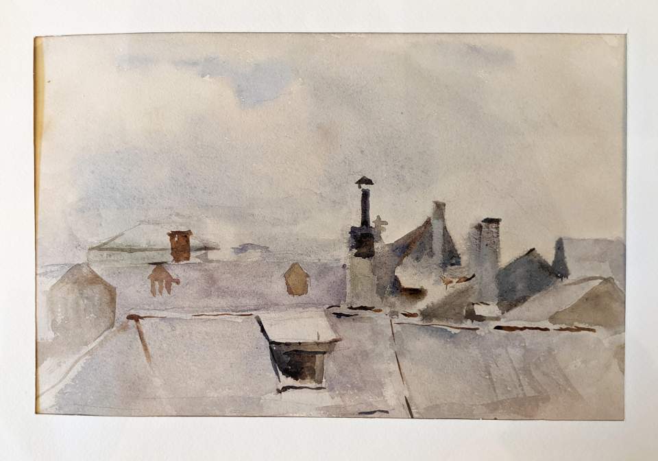 Aquarell Georg Schmidt