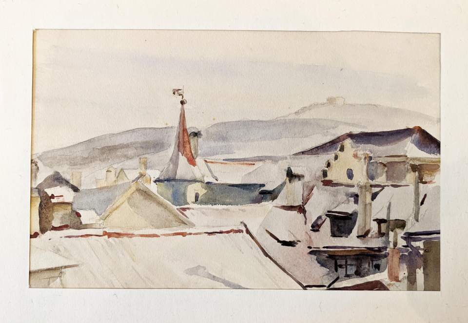 Aquarell Georg Schmidt