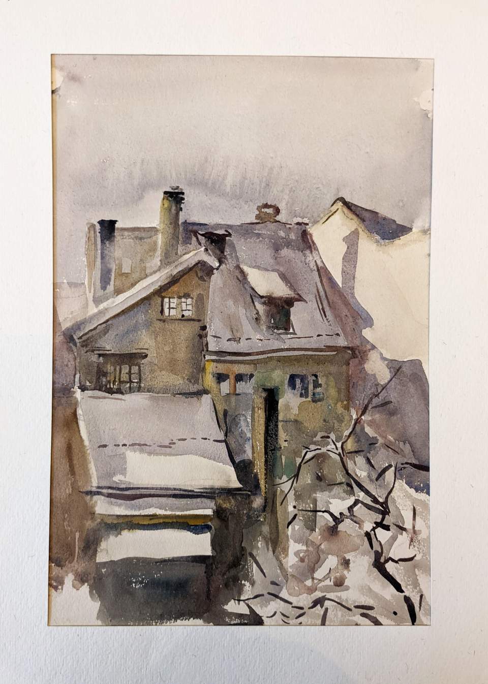 Aquarell Georg Schmidt