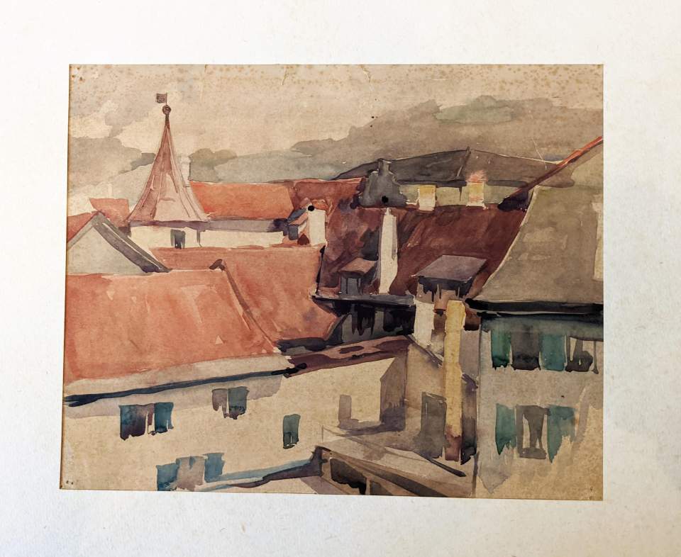Aquarell Georg Schmidt