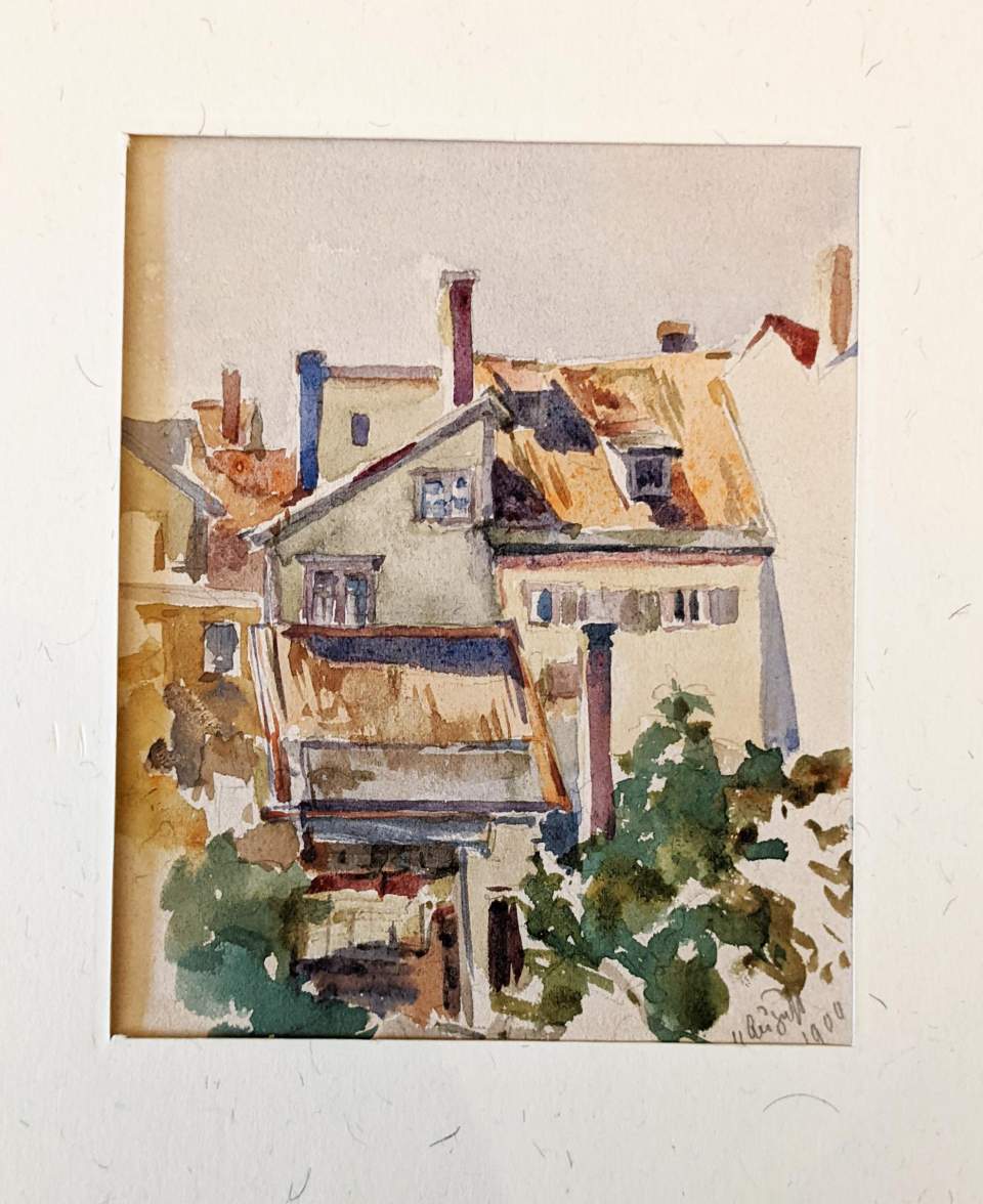 Aquarell Georg Schmidt