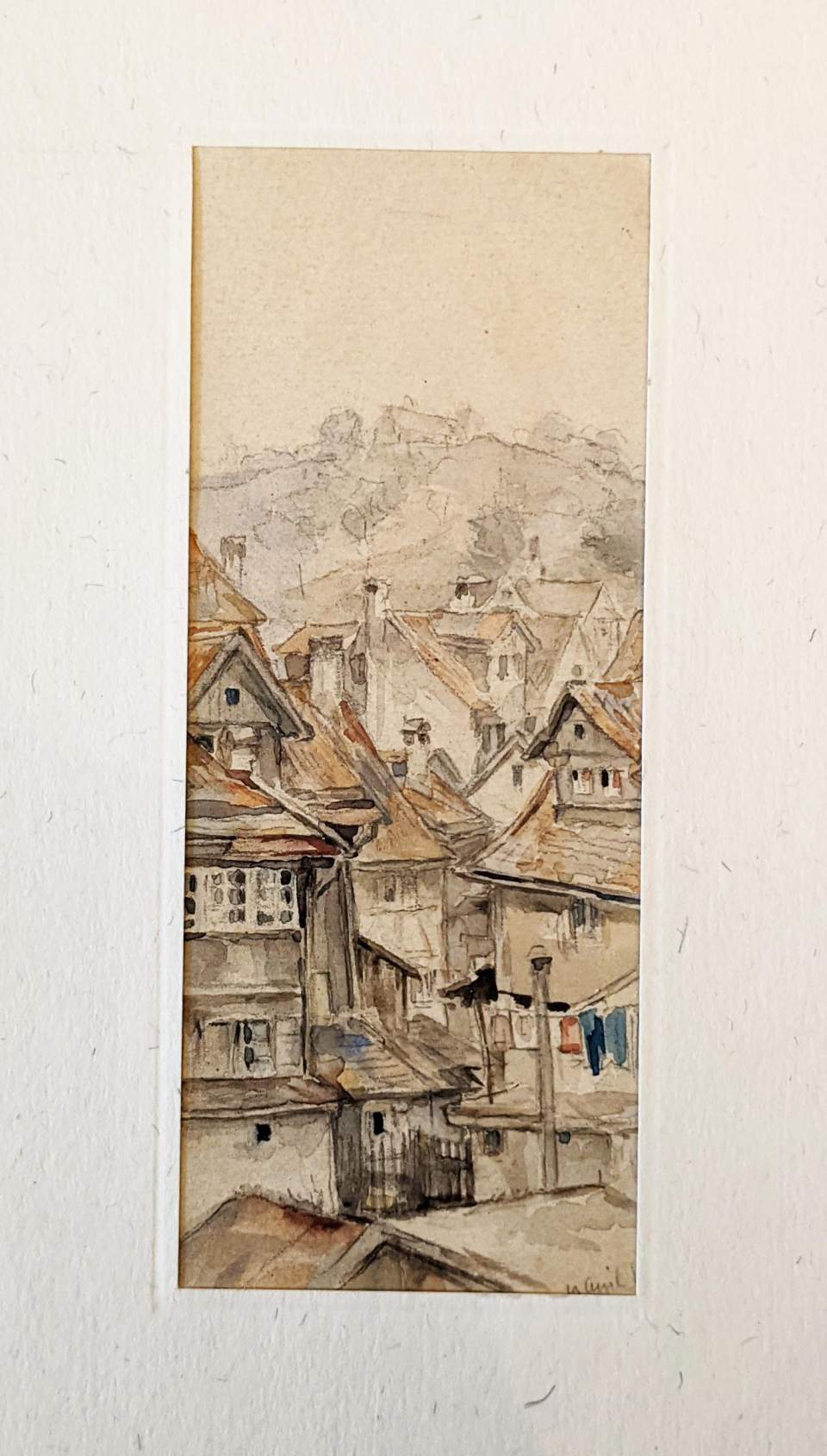 Aquarell Georg Schmidt