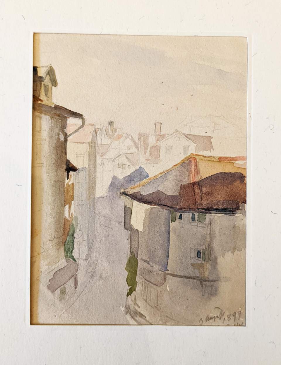 Aquarell Georg Schmidt