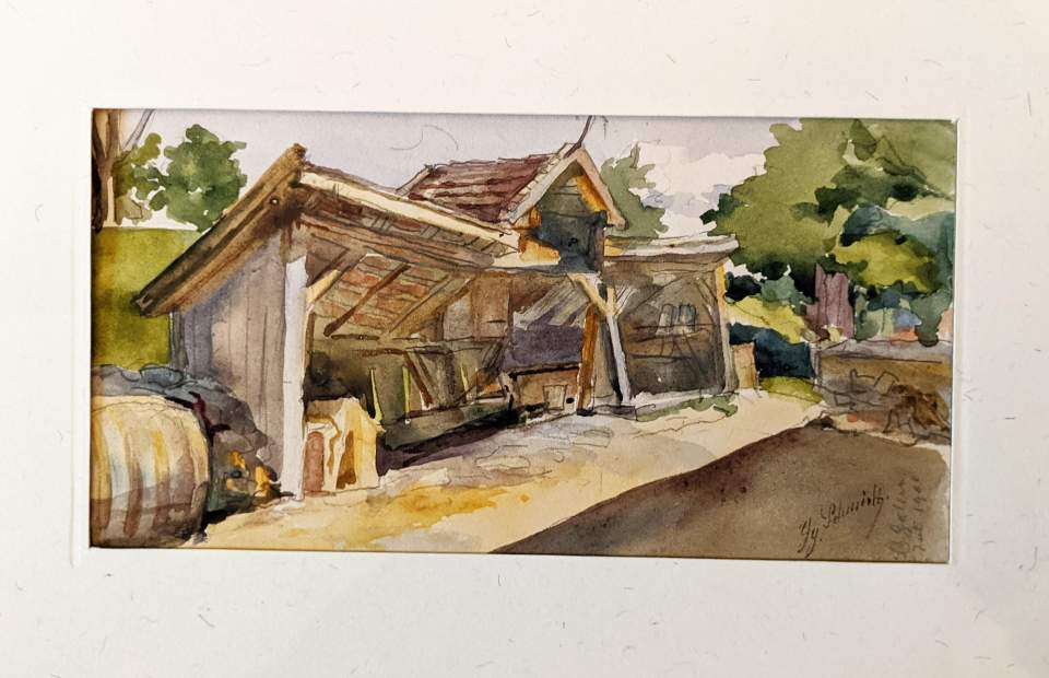 Aquarell Georg Schmidt