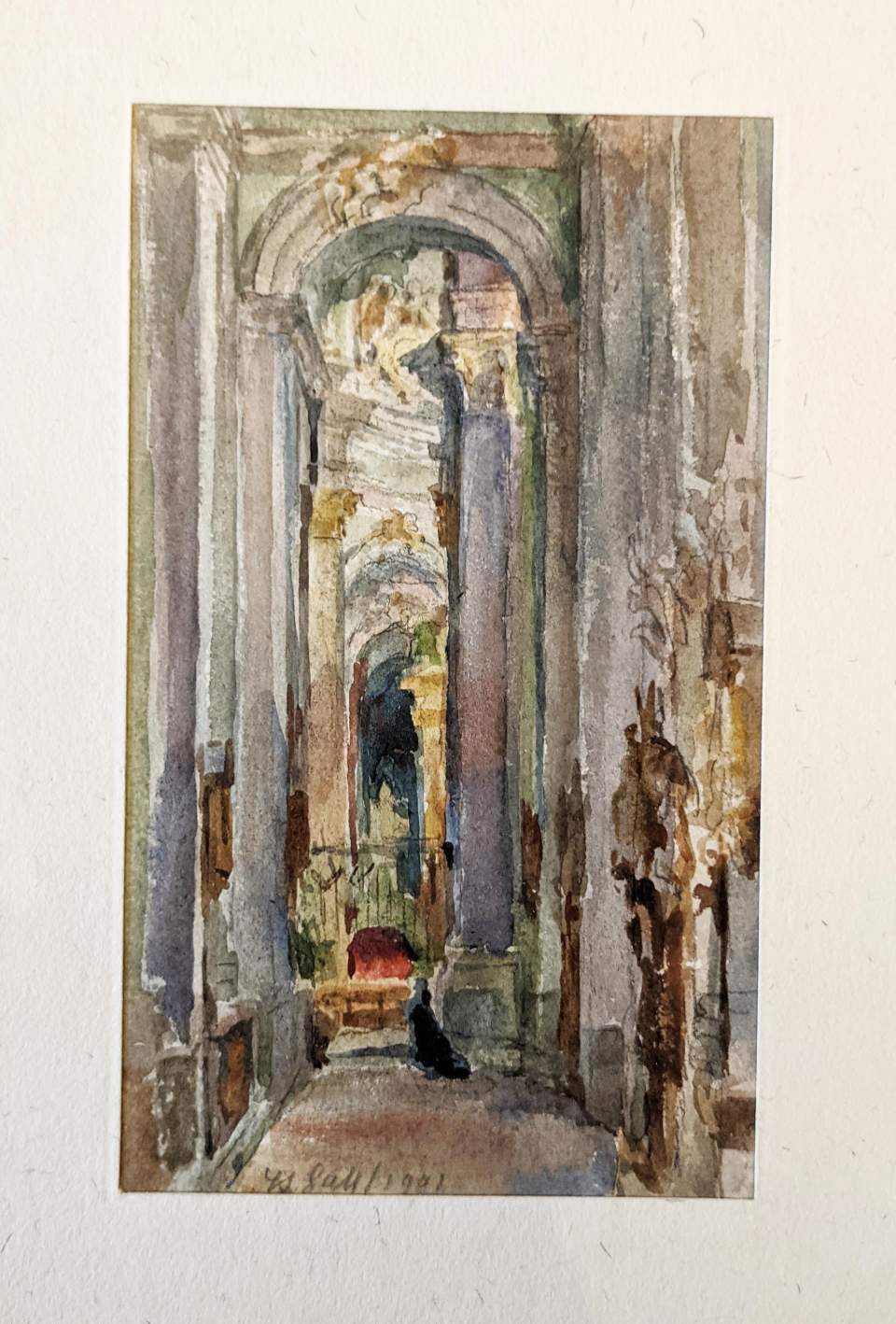 Aquarell Georg Schmidt