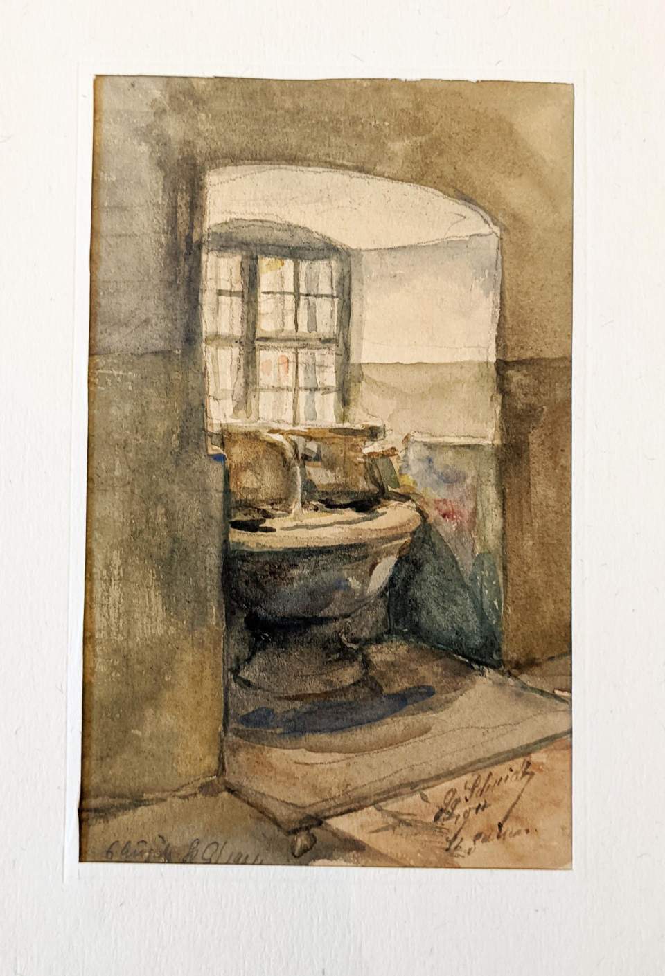 Aquarell Georg Schmidt