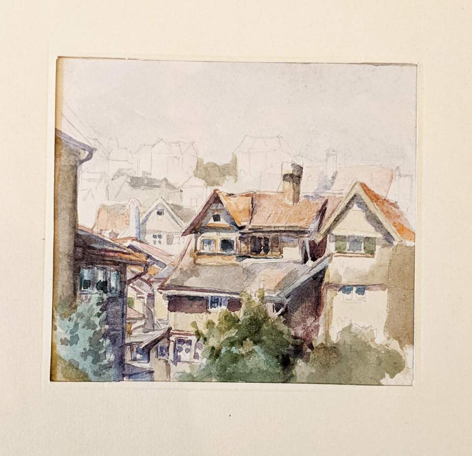 Aquarell Georg Schmidt