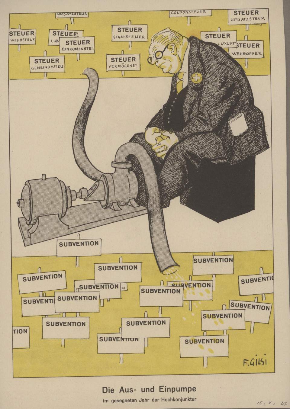 Die Aus- und Einpumpe