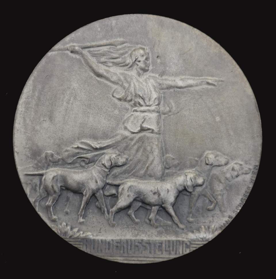 Medaille Internat. Jagd - u. Hundeausstellg. Wien