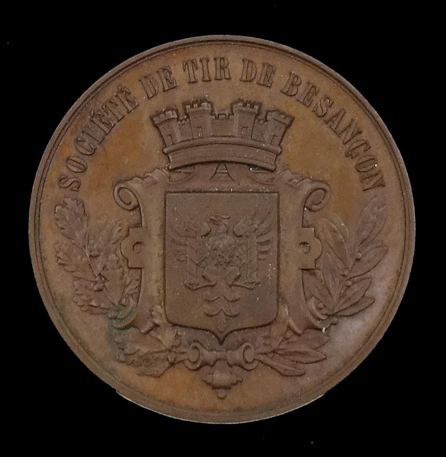 Medaille Schützengesellschaft Besancon