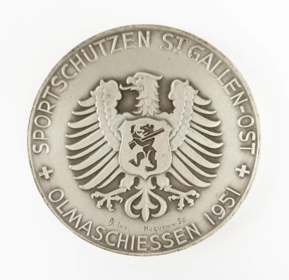 Schützenmedaille Olmaschiessen 1951, Schaffhausen