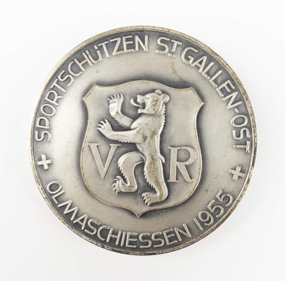 Schützenmedaille Olmaschiessen 1955, Appenzell-Ausserrhoden