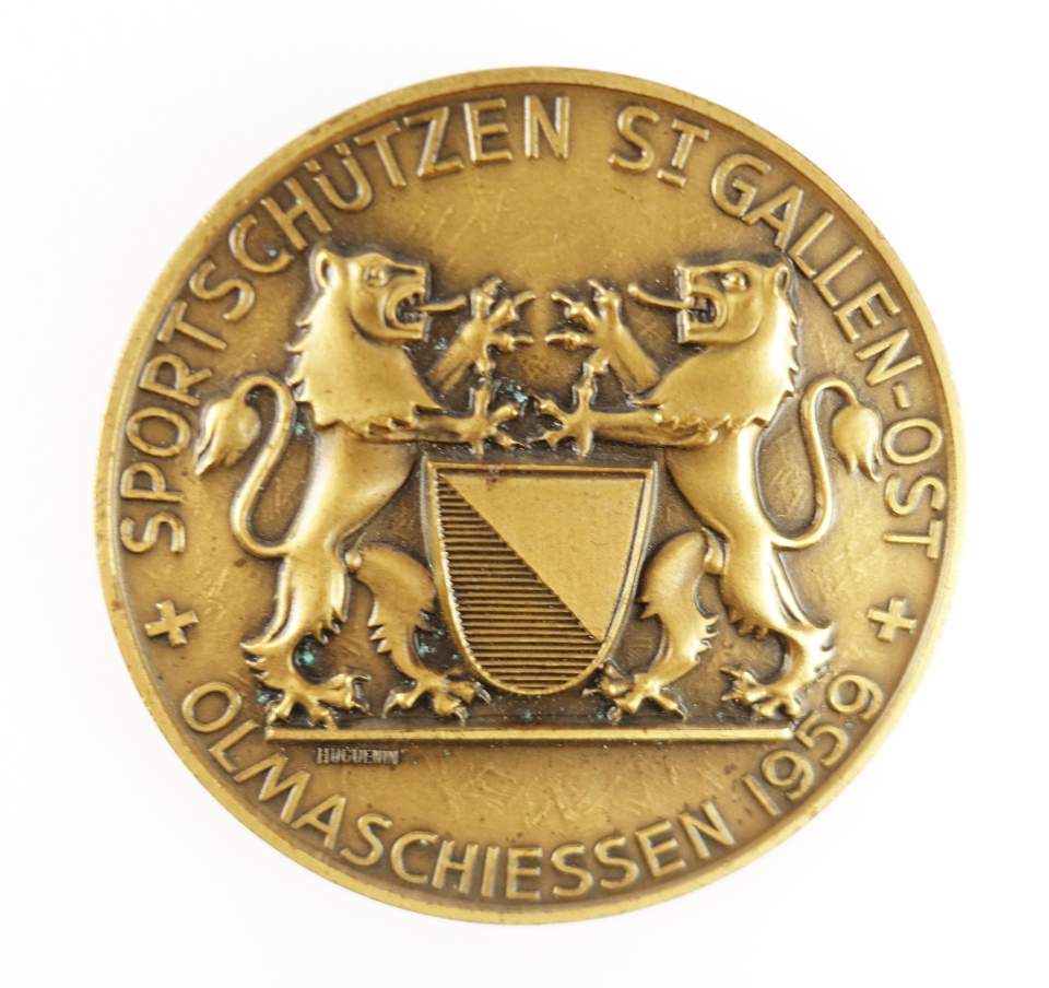 Schützenmedaille Olmaschiessen 1959, Zürich