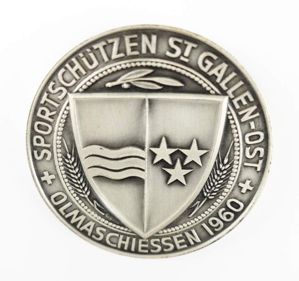 Schützenmedaille Olmaschiessen 1960, Aargau