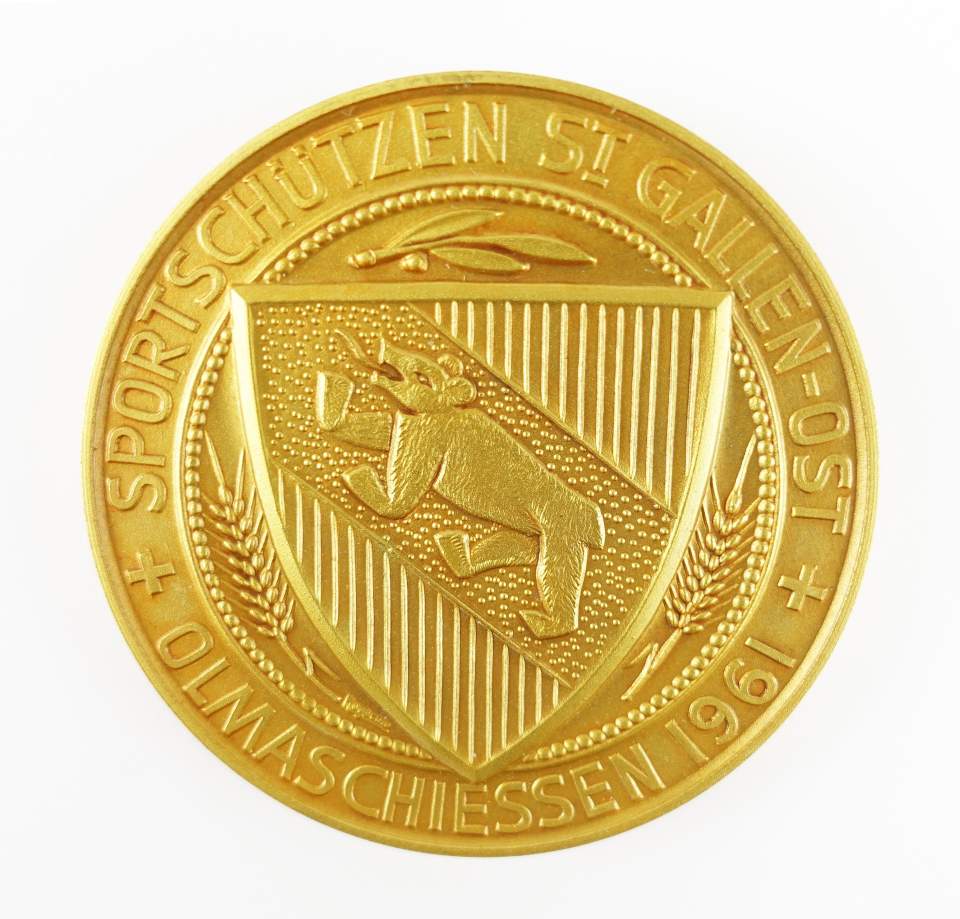 Schützenmedaille Olmaschiessen 1961, Bern