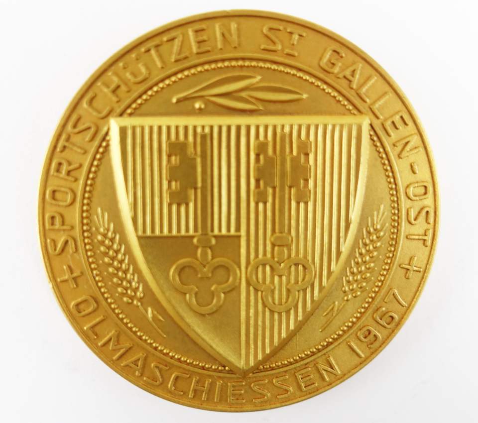Schützenmedaille Olmaschiessen 1967, Ob- und Nidwalden