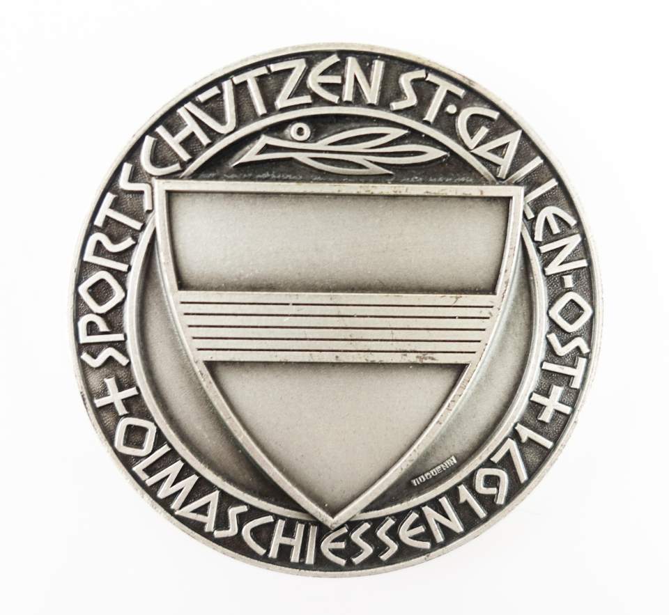 Schützenmedaille Olmaschiessen 1971, Zug