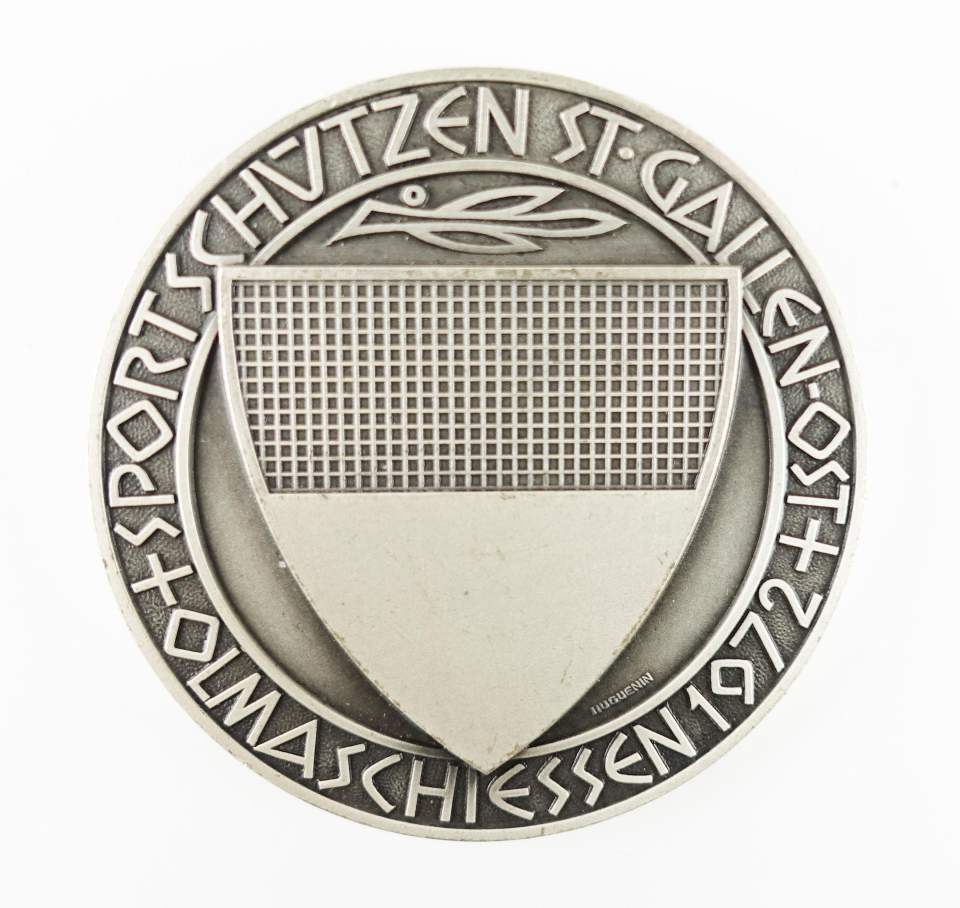 Schützenmedaille Olmaschiessen 1972, Freiburg