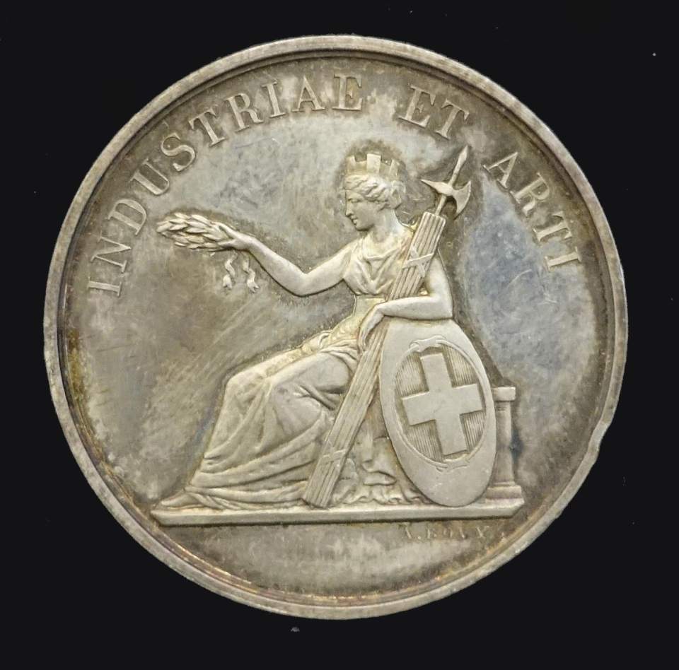 Medaille Industrie - u. Kunstpreis