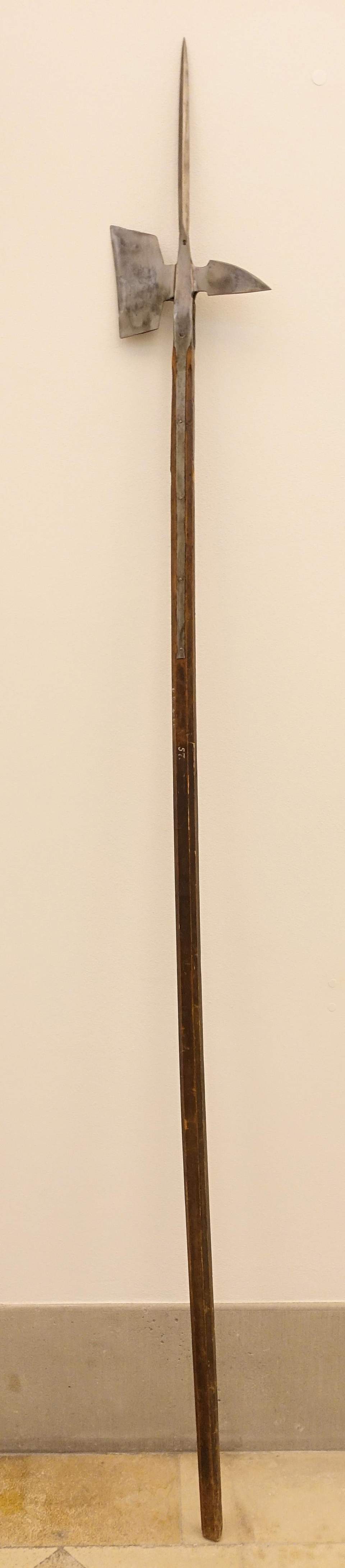 Halbarte, Hellebarde, Stangenwaffe