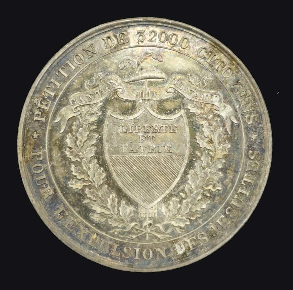 Medaille Umsturz in der Waadt