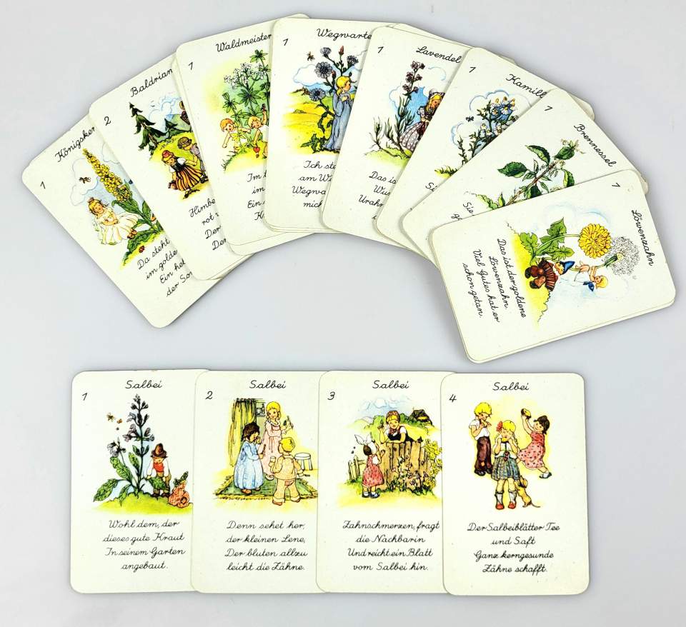 Heilkräuter - Quartett, Kartenspiel