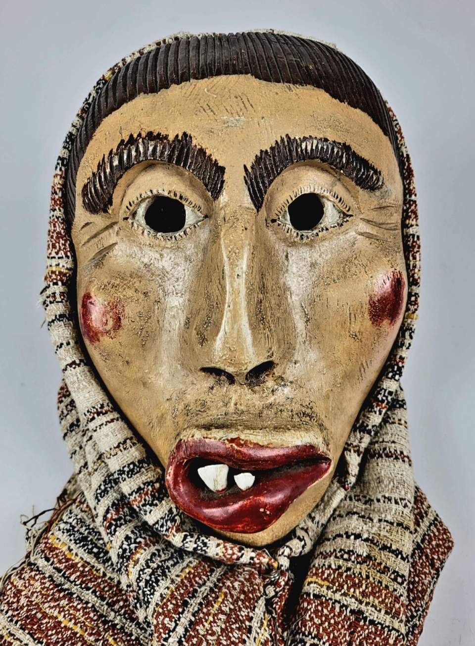 Flumser Larve, Sarganserländer Maske, Fasnachtsmaske