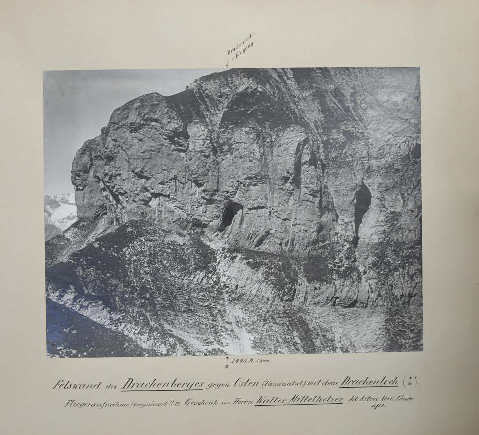 Luftaufnahme Drachenloch