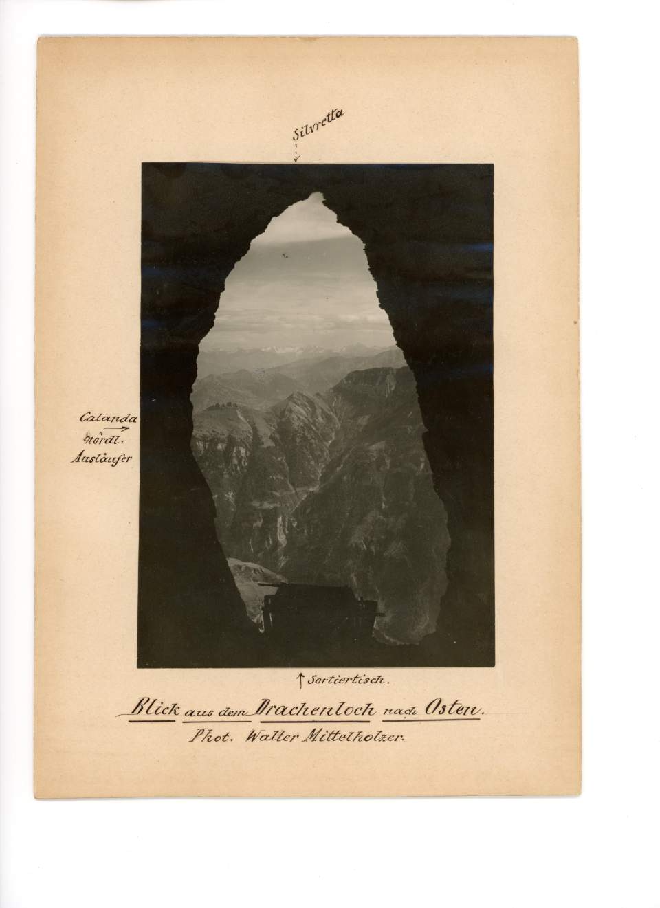Aufnahme Drachenloch