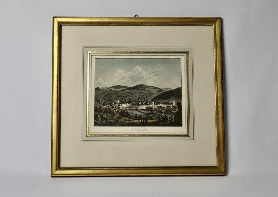 Ansicht St.Gallen von Nordwesten