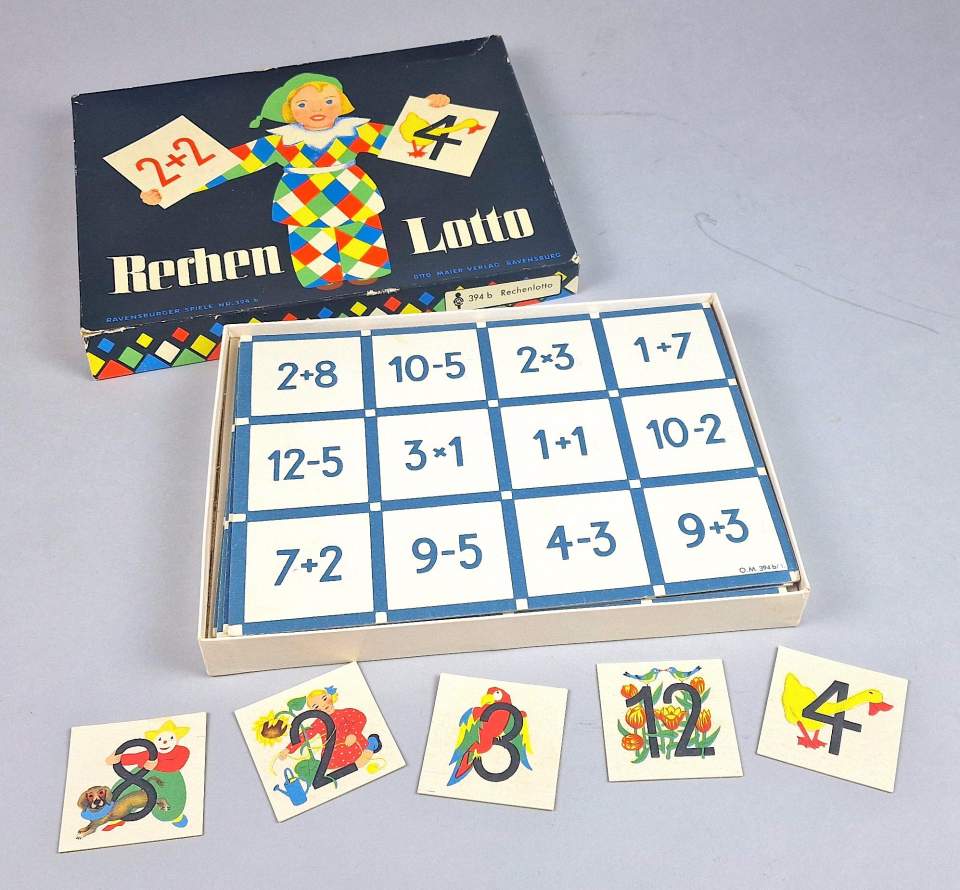 Lernspiel, Rechenlotto