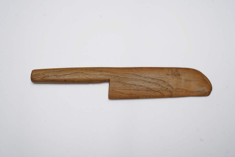 Holzmesser (Webeinrichtung für Fransen)