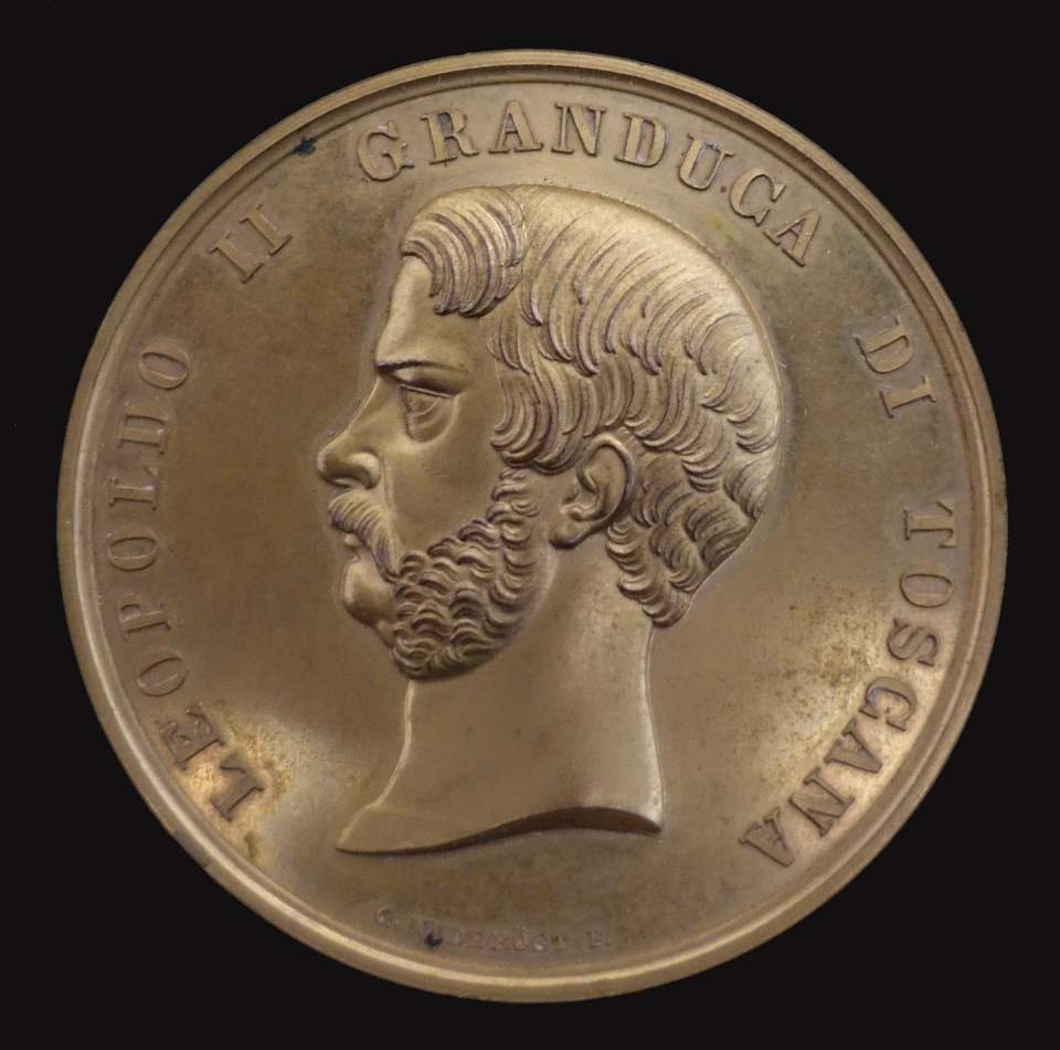 Medaille Grossherzog Leopold II v. Toscana, für die Brüder Müller