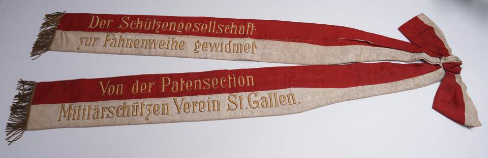 Fahnenband, Zubehör Fahnen